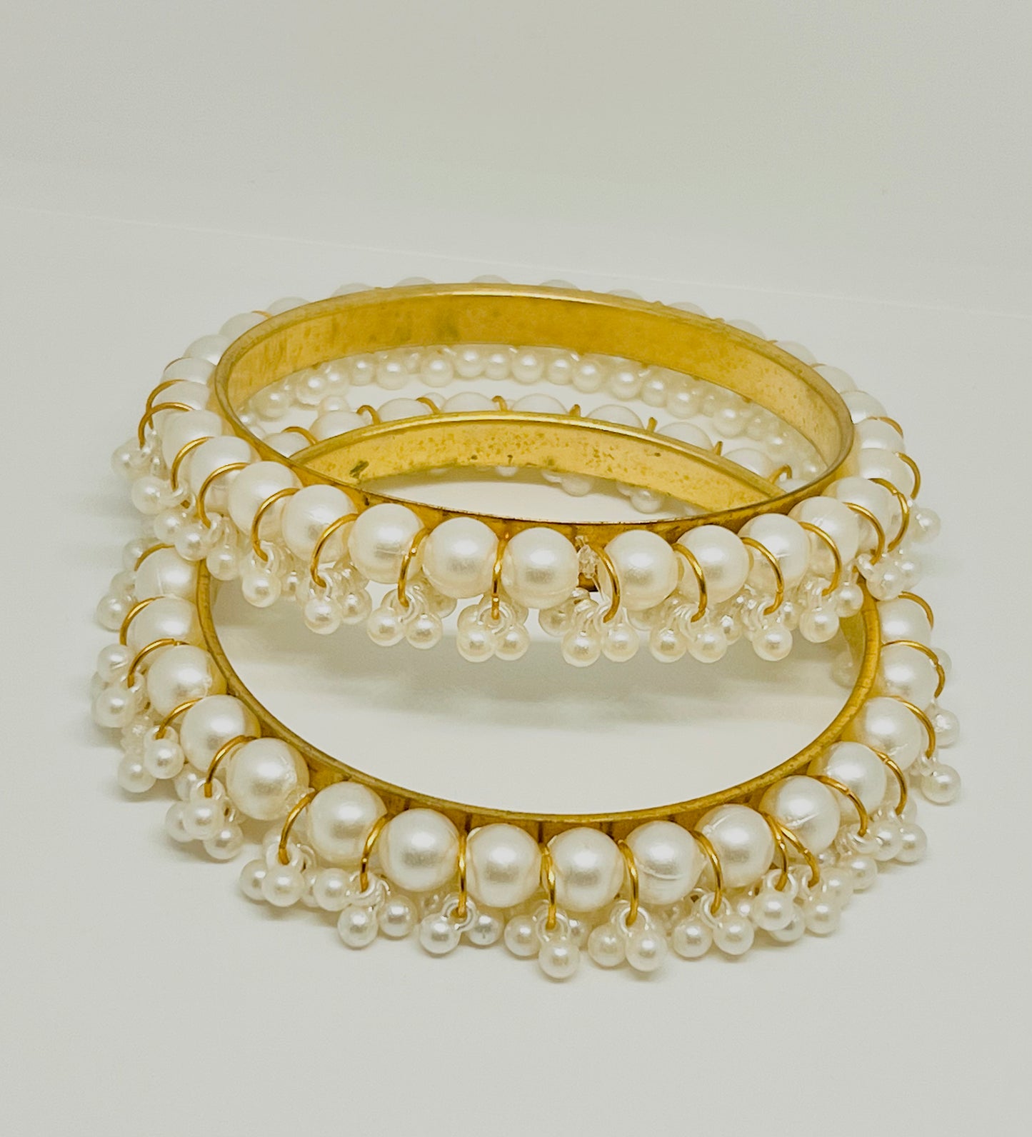 Elegant Pearl Bangles for Women | Uniqe Trader