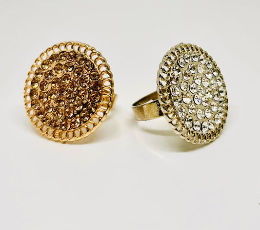 Stone-Studded Cocktail Rings | UniqeTrader Jewelry