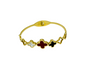 Elegant Golden Clover Bracelet for Women | Stylish Fashion Jewelry – UniqeTrader